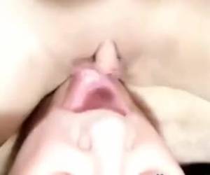 Watch this free porn movie amateur femdom babe takes a load down her snatch and delivers it on his face and enjoy hot free adult porn streaming video.