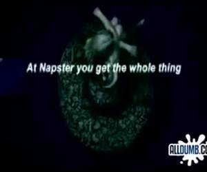 Napster Ad Horny Striptease
